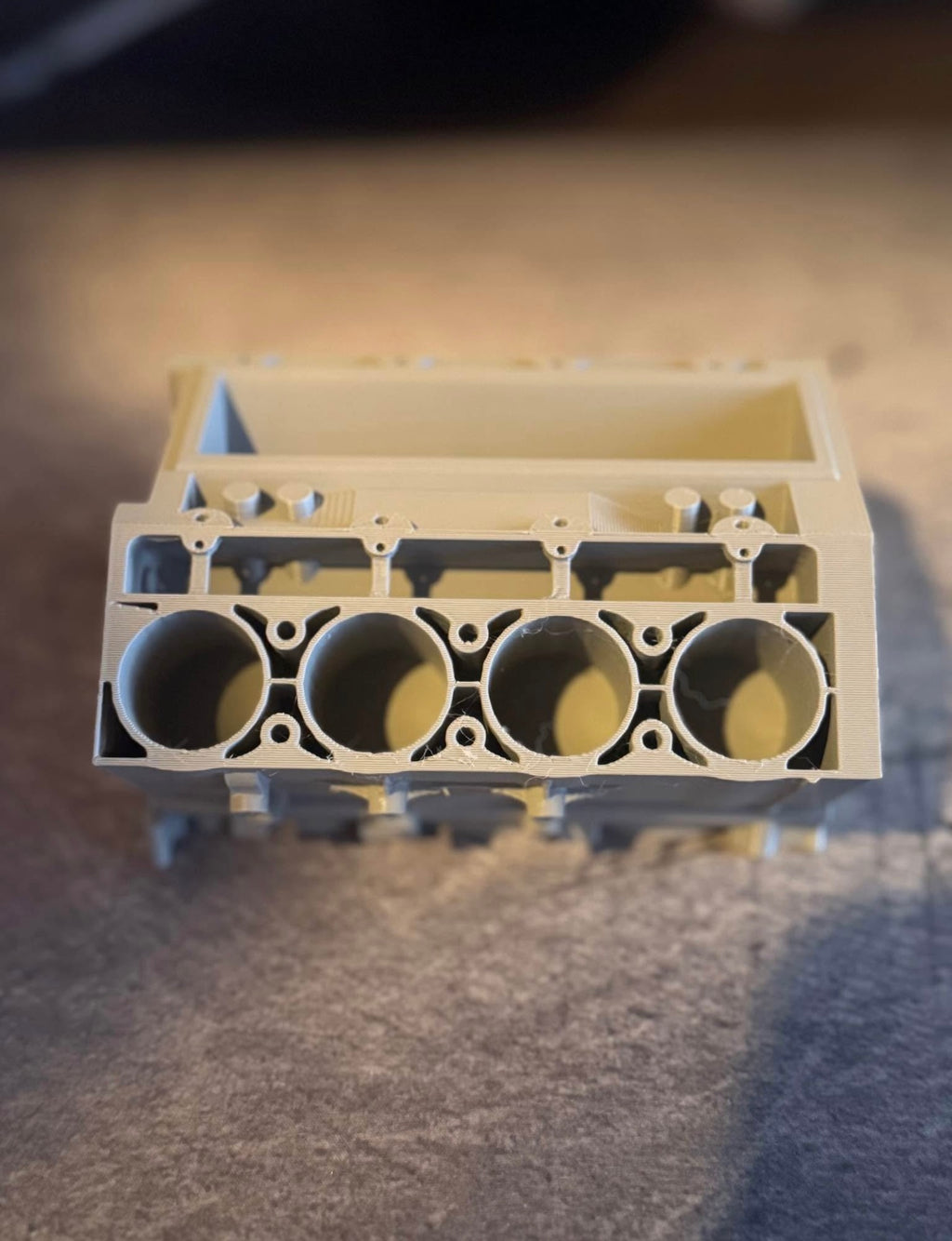 LS V8 Engine Business Card Holder