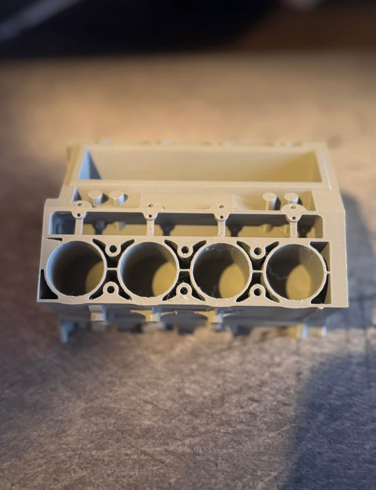 LS V8 Engine Business Card Holder
