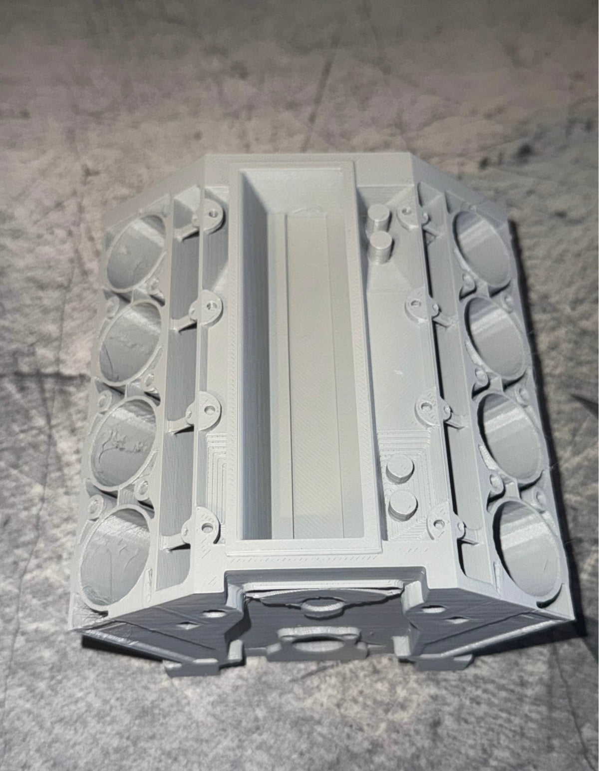 LS V8 Engine Business Card Holder